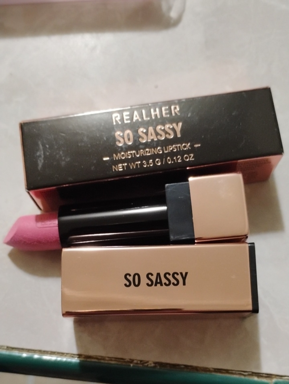 RealHer So Sassy Moisturizing Lipstick -  Pink